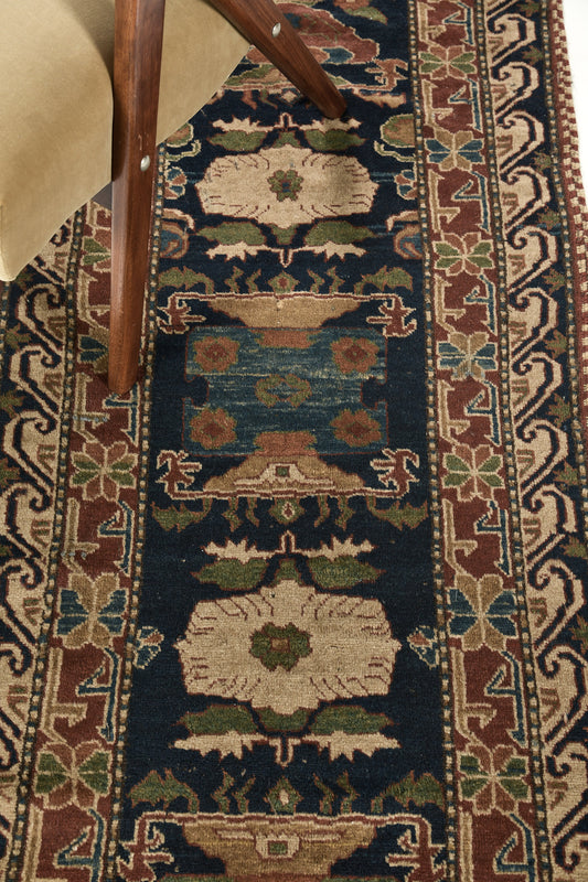 Natural Dye Kazak Runner