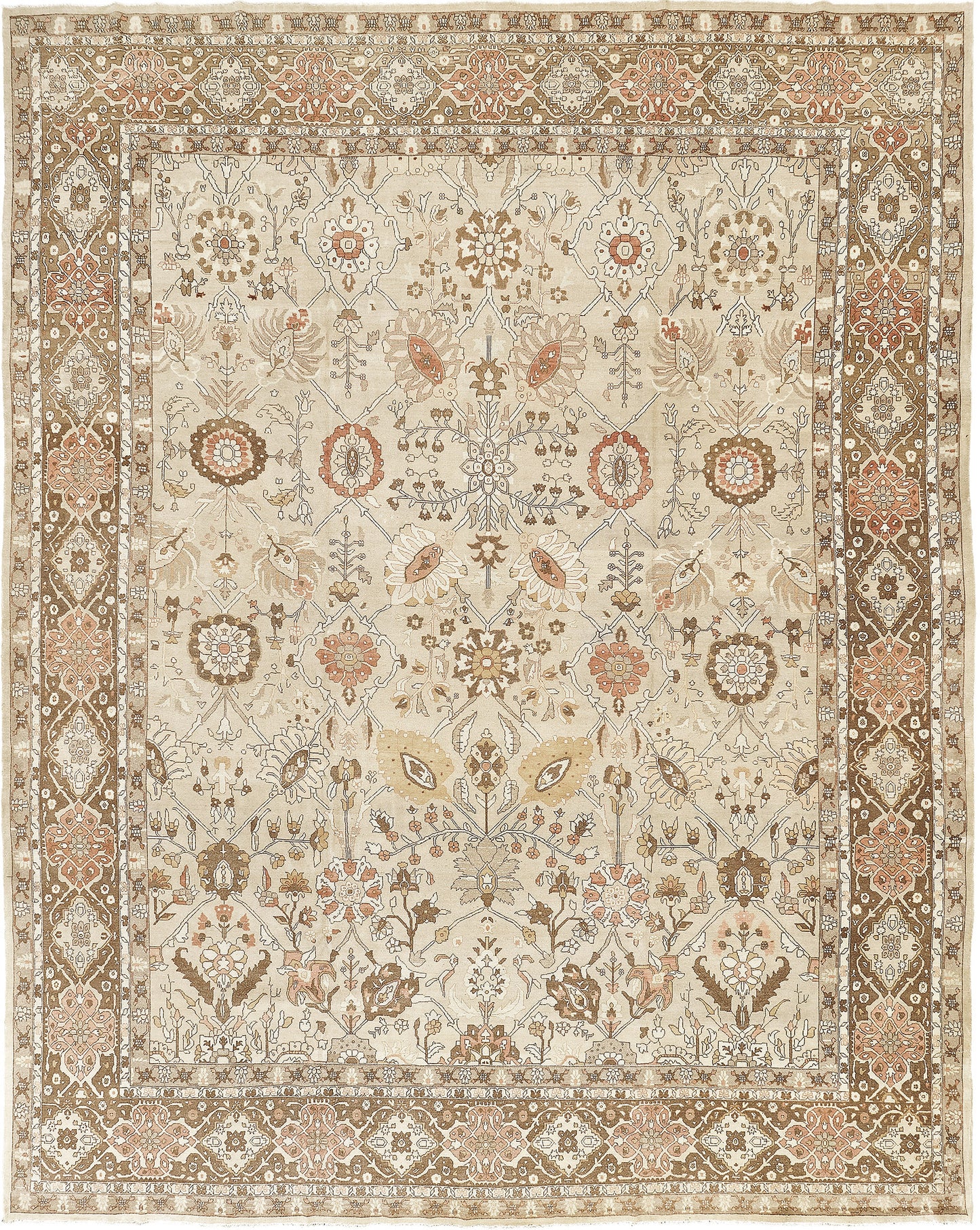 Vintage Persian Tabriz Rug 1001736