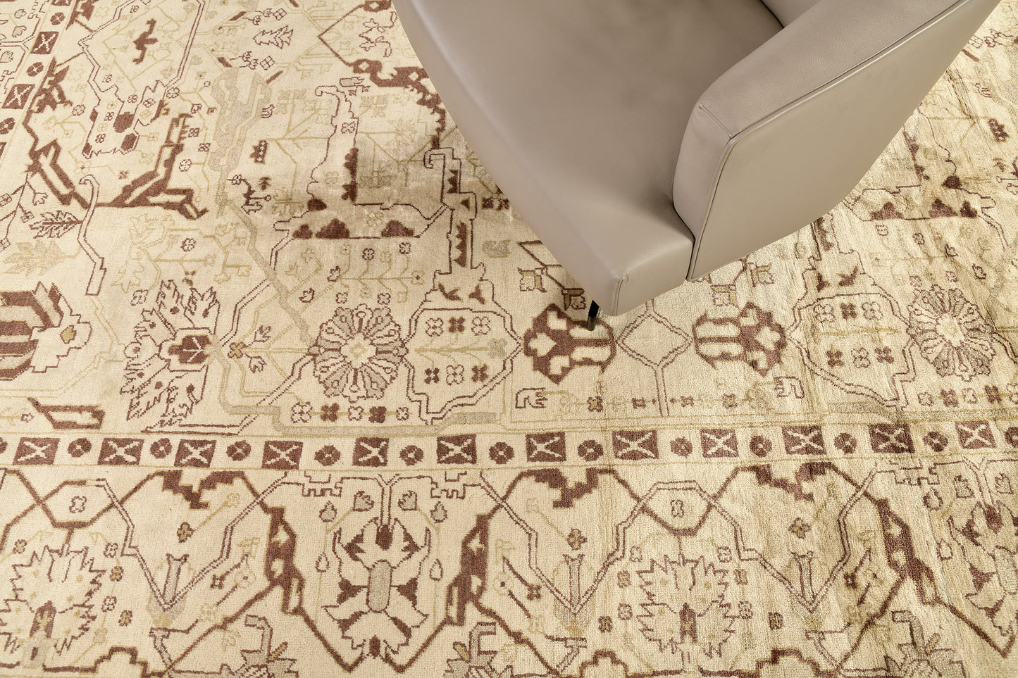 Natural Dye Sultanabad Revival Rug