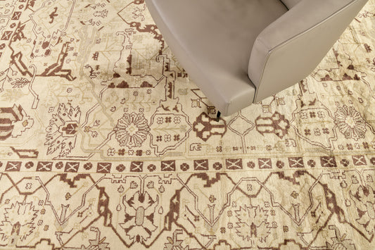 Natural Dye Sultanabad Revival Rug