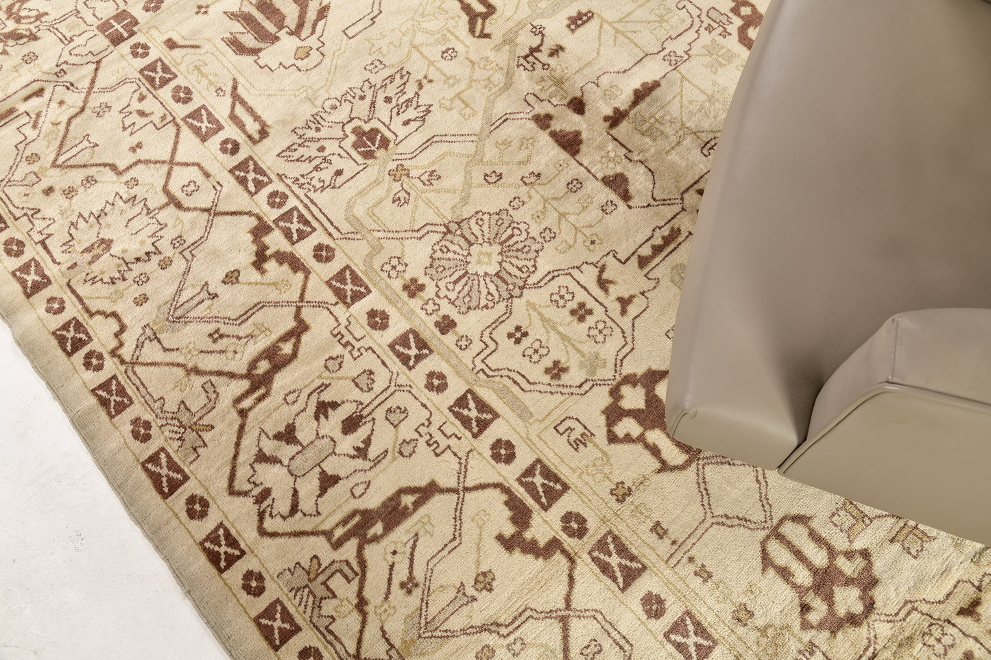 Natural Dye Sultanabad Revival Rug