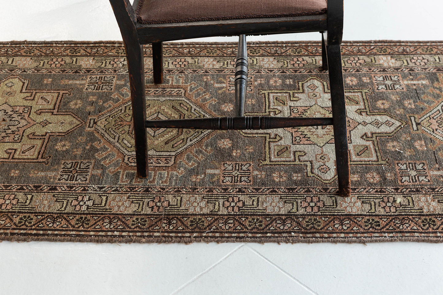 Persian Rug 1928 Antique Persian Serapi Runner 10080