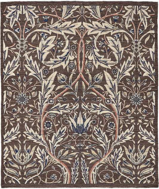Natural Dye William Morris Design Rug