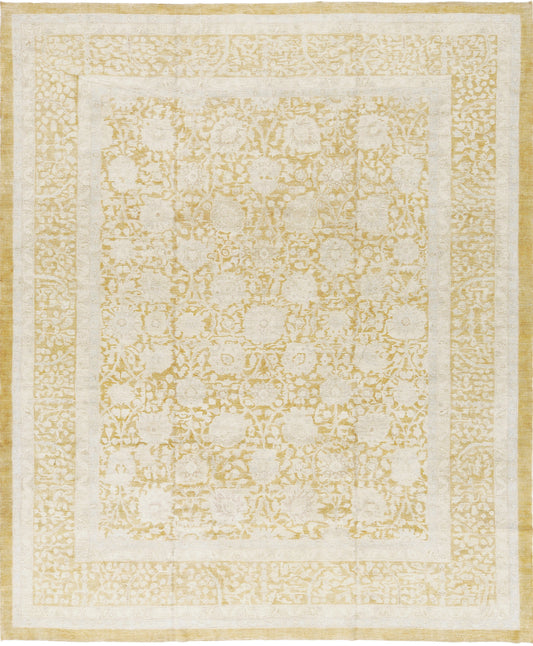 Vintage Style Tabriz Allover Design Rug