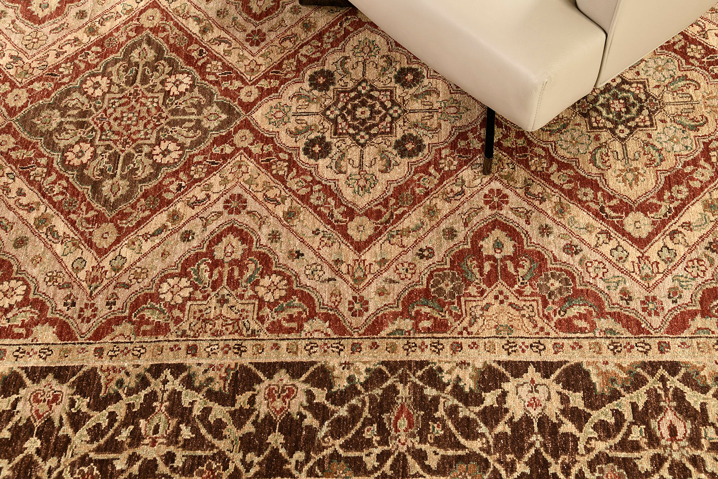 Natural Dye Farahan Design Runner Bliss Collection