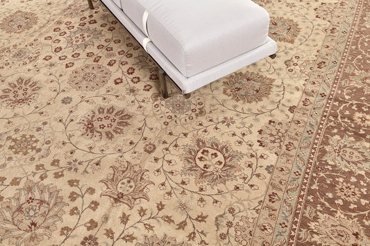 Tabriz Hadji Jalili Allover Design Rug D5014 Fable