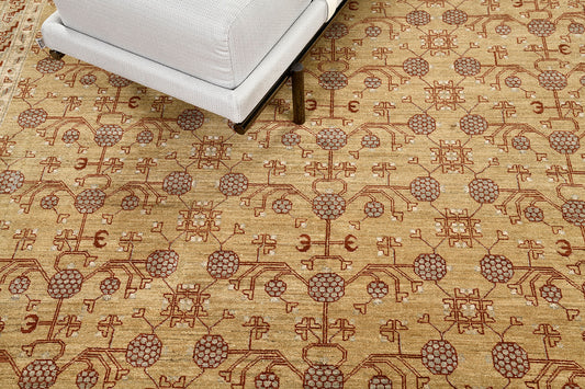 Natural Dye Khotan Pomegranate Revival