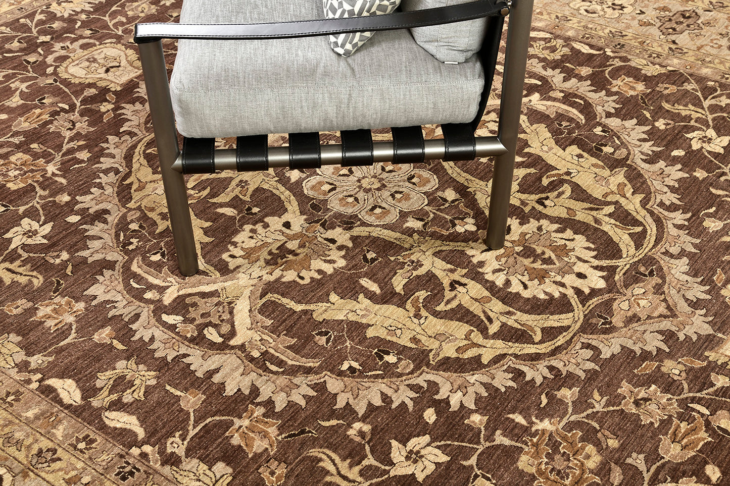 Natural Dye Tabriz Hadji Jallili Rug