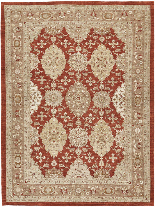 Natural Dye Allover Mahal Design Divine Collection D5003