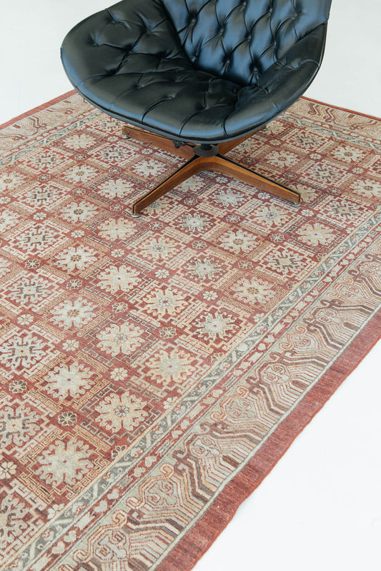 Natural Dye Khotan Panel Design Bliss Collection D5146