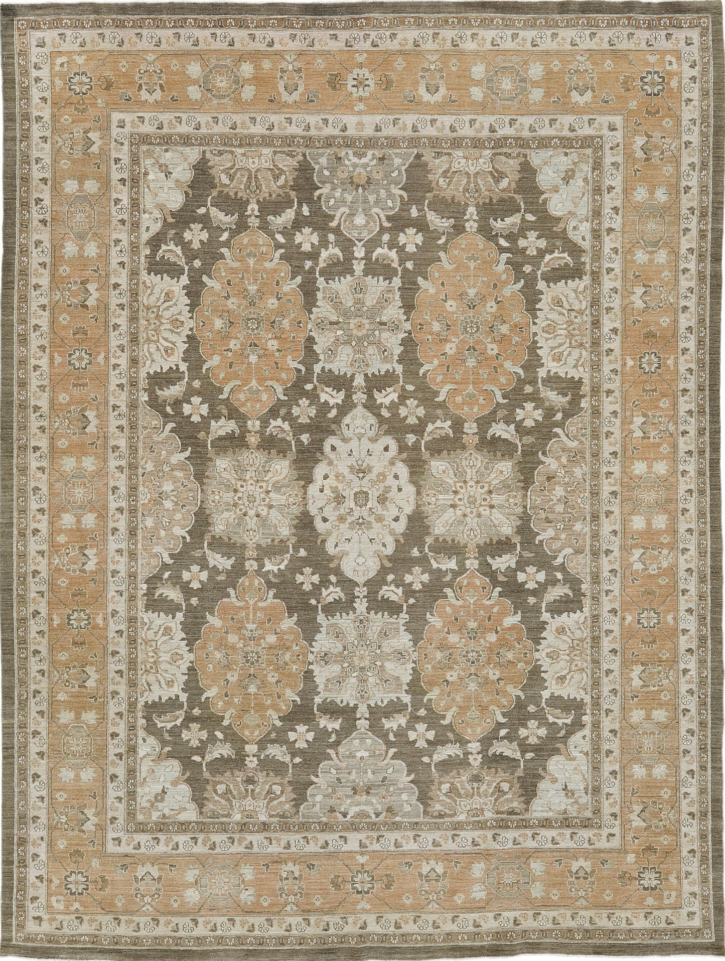 Vintage Style Mahal Revival Rug