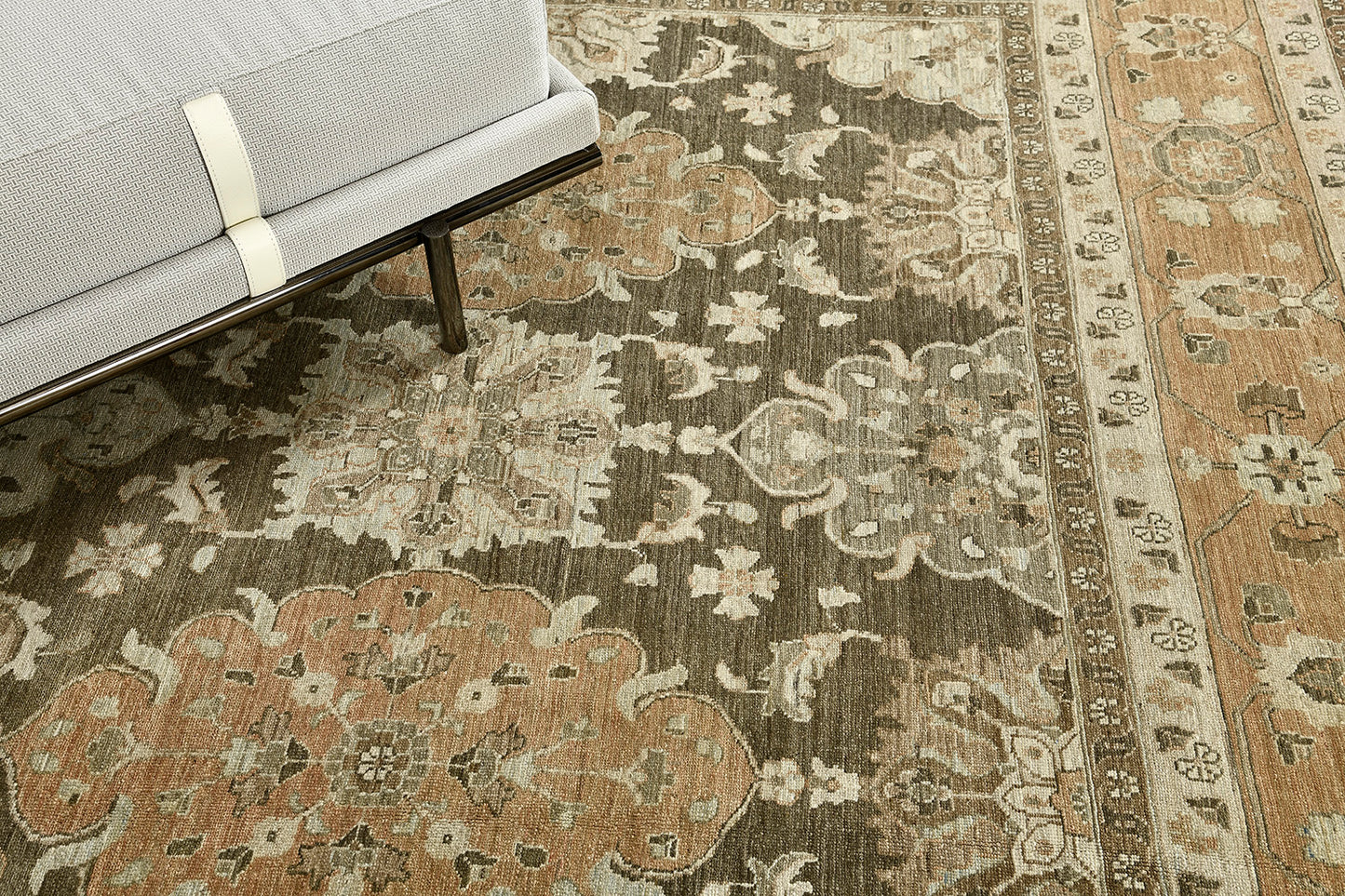 Vintage Style Mahal Revival Rug