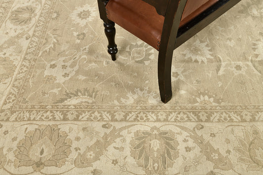 Vintage Style Tabriz Hadji Jalili Revival Rug