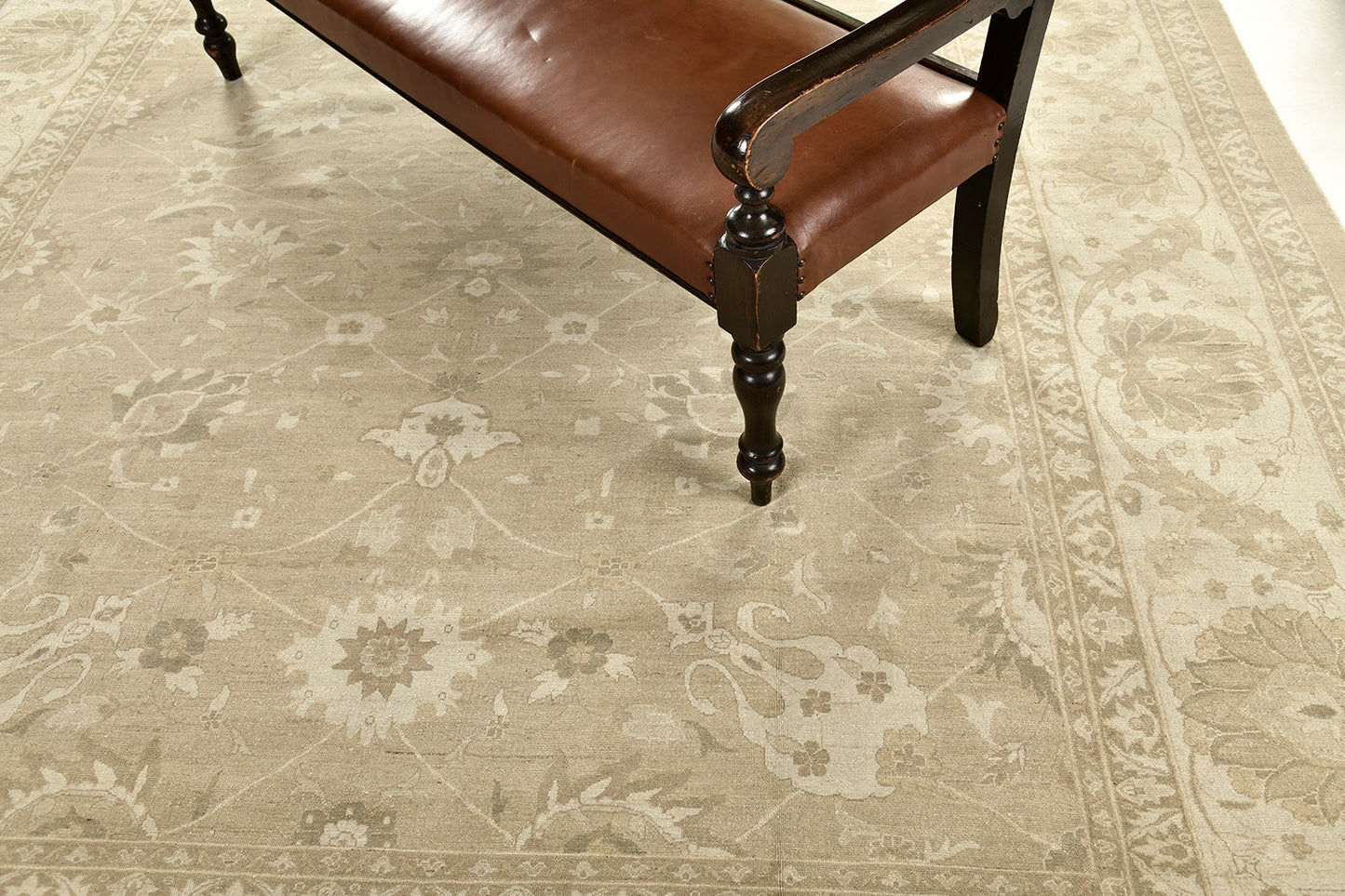 Vintage Style Tabriz Hadji Jalili Revival Rug