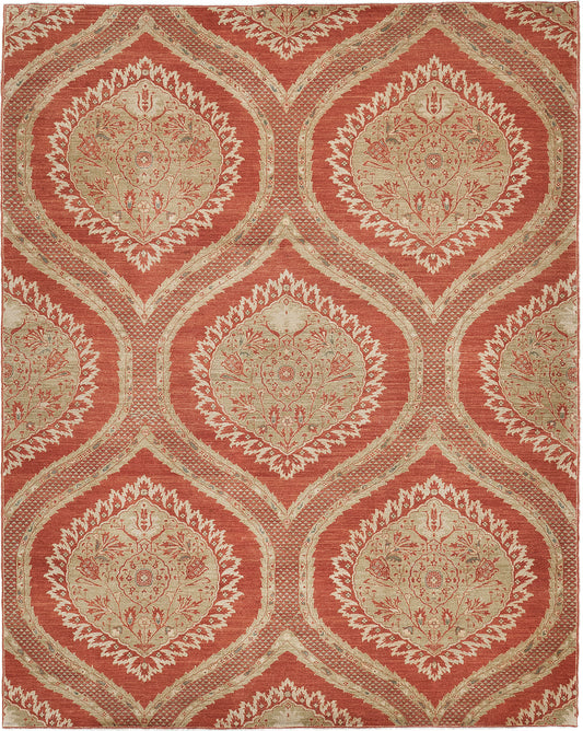 Natural Dye Transitional Design Rug