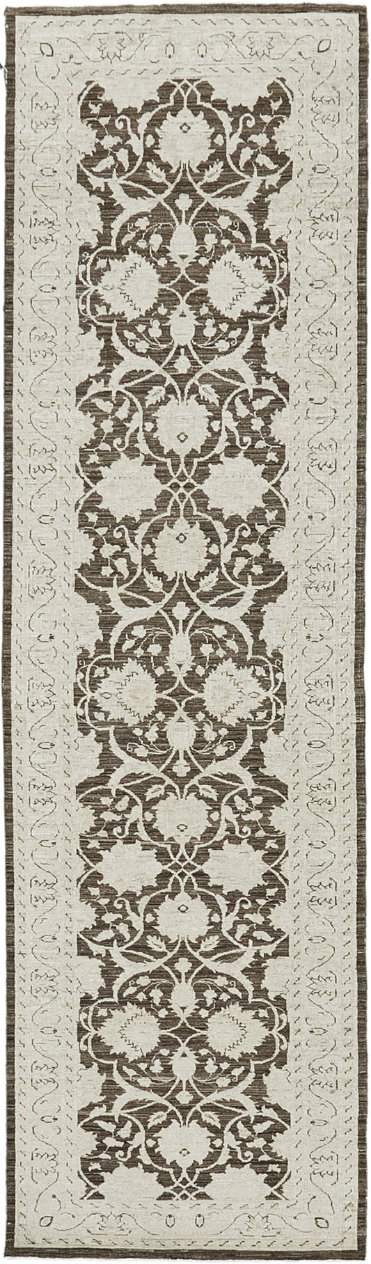 Vintage Style Tabriz Design Runner