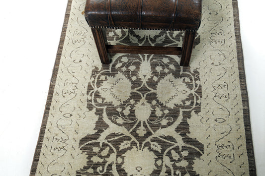 Vintage Style Tabriz Design Runner