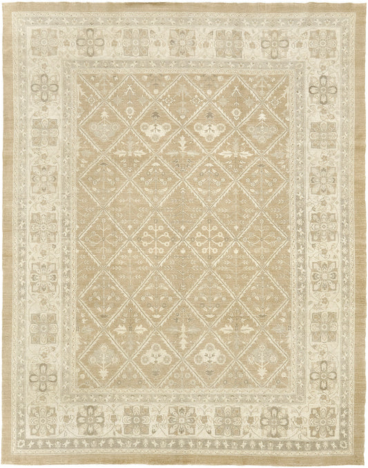 Vintage Style Mahal Panel Design Rug D5141