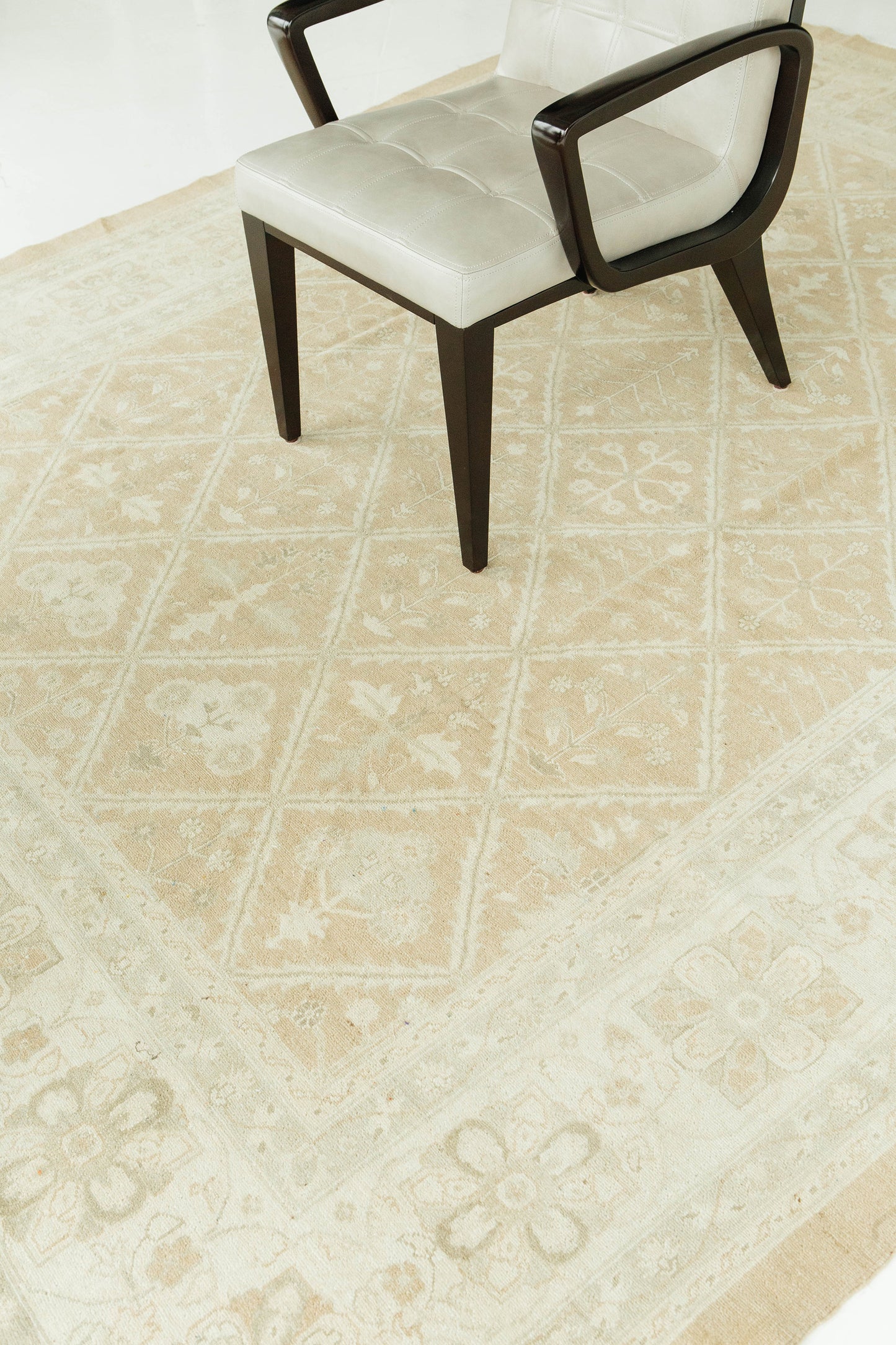 Vintage Style Mahal Panel Design Rug D5141