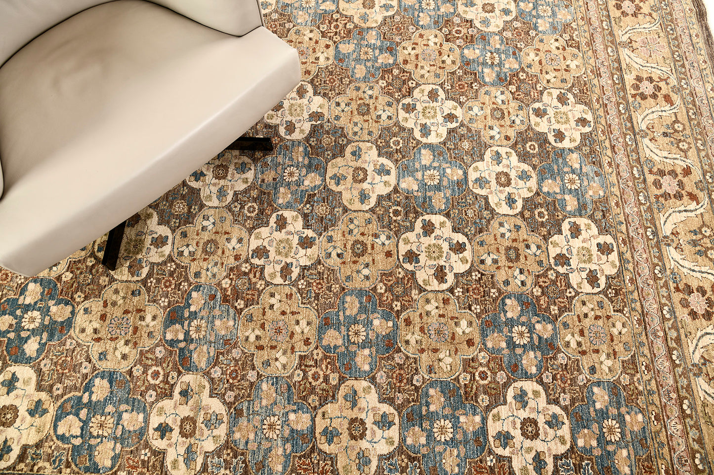 Natural Dye Tabriz Revival Rug