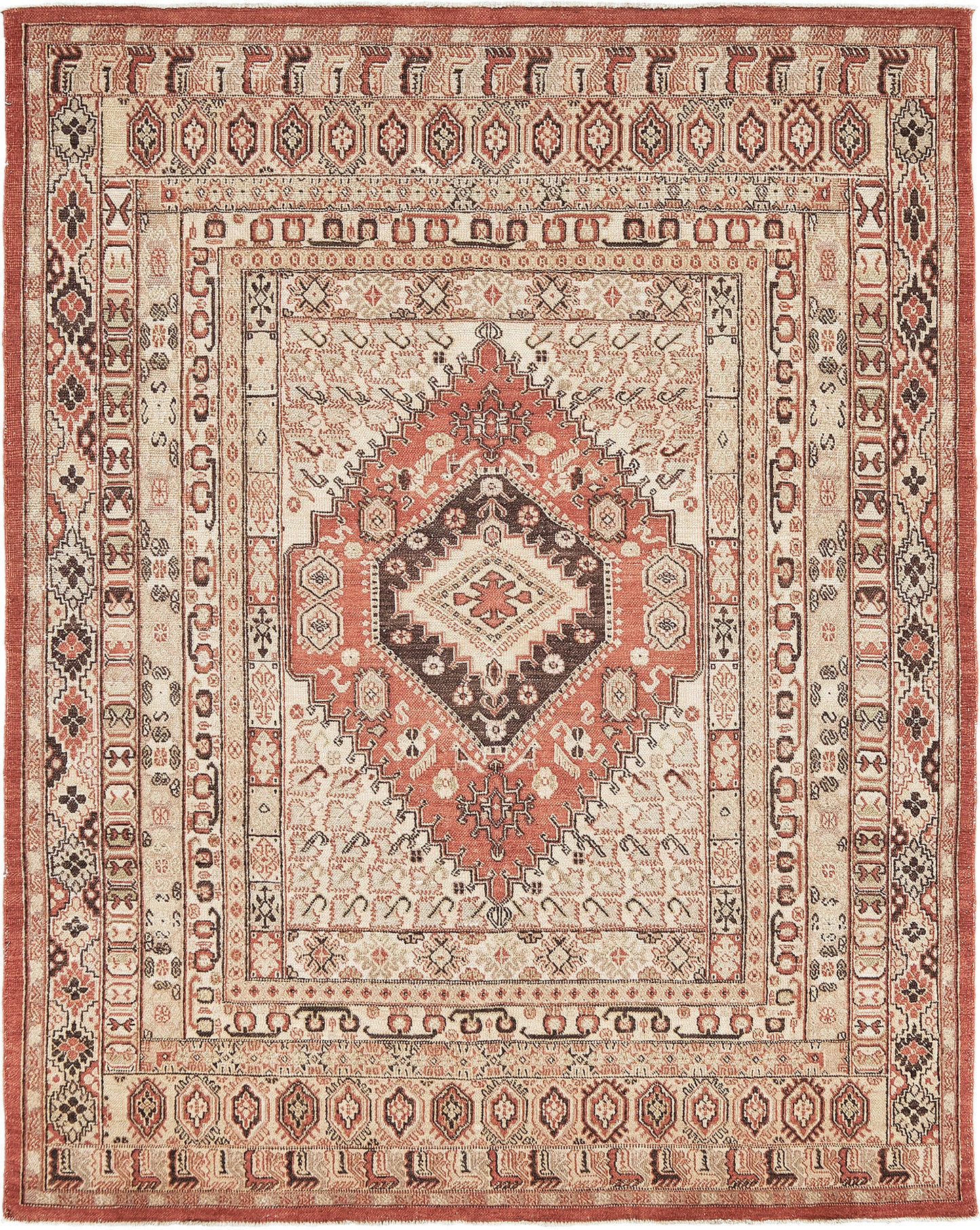 Natural Dye Gashgai Revival Rug