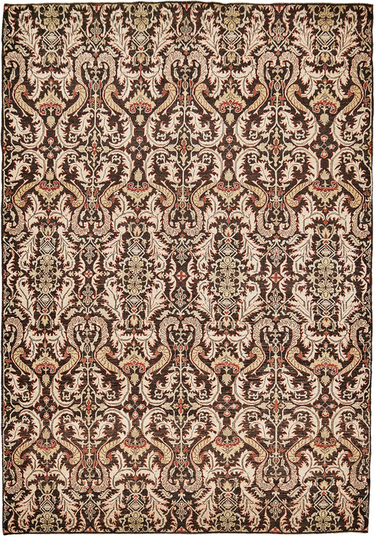 Natural Dye Transitional Rug Design D5096 Fable