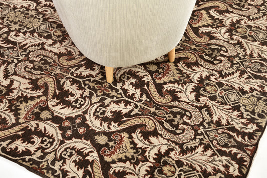 Natural Dye Transitional Rug Design D5096 Fable