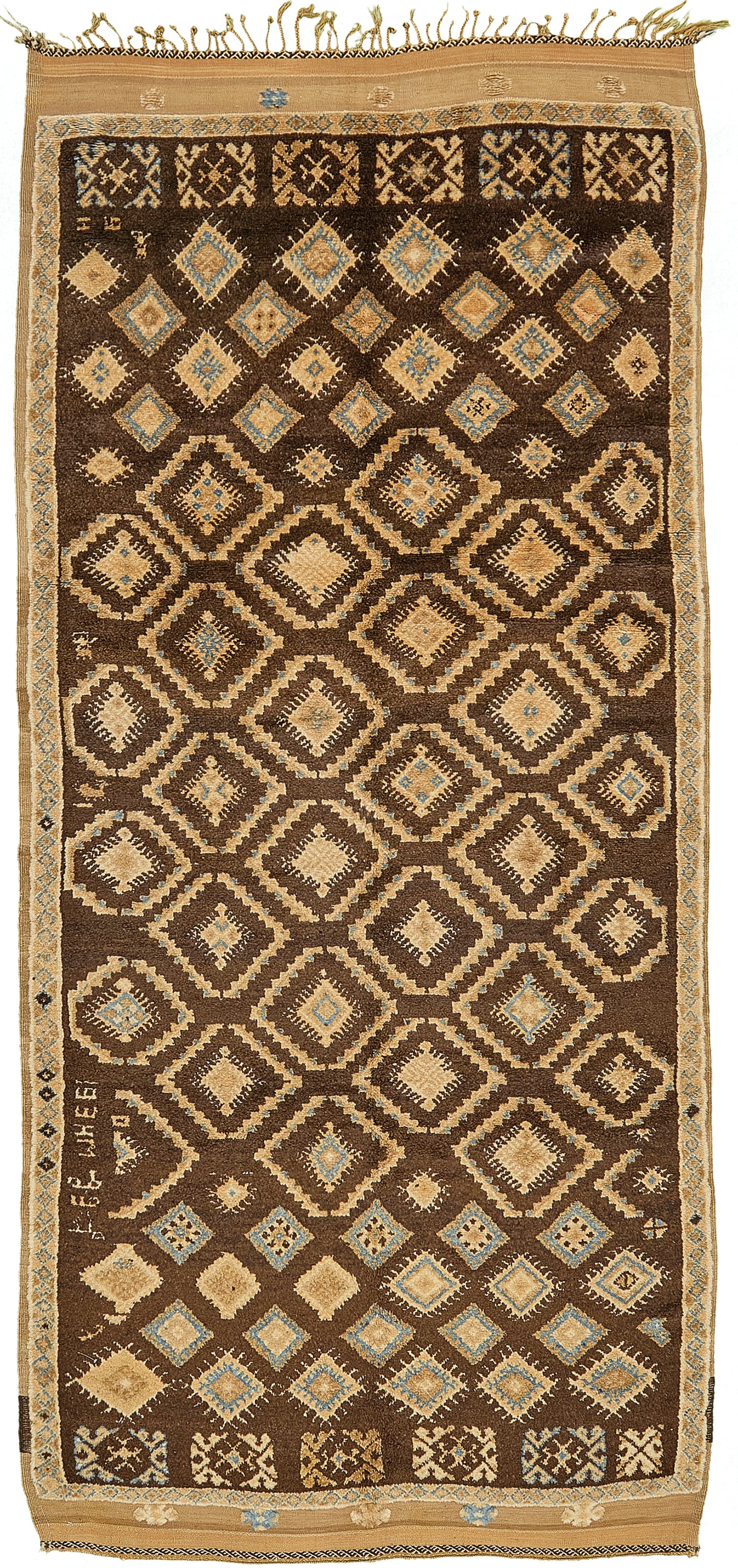 Modern Rug Image 13601 Vintage Moroccan Rug High Atlas Tribe