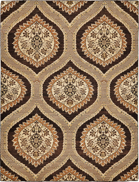 Natural Dye Transitional Design Rug