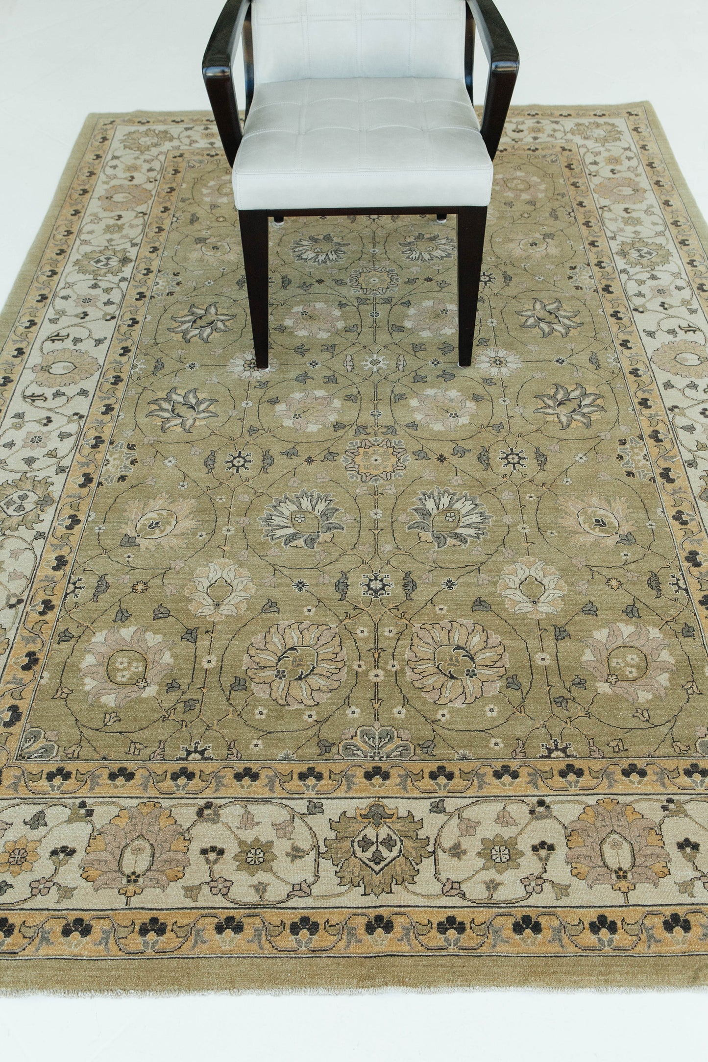 Natural Dye Classic Tabriz Design Rug Fable Collection