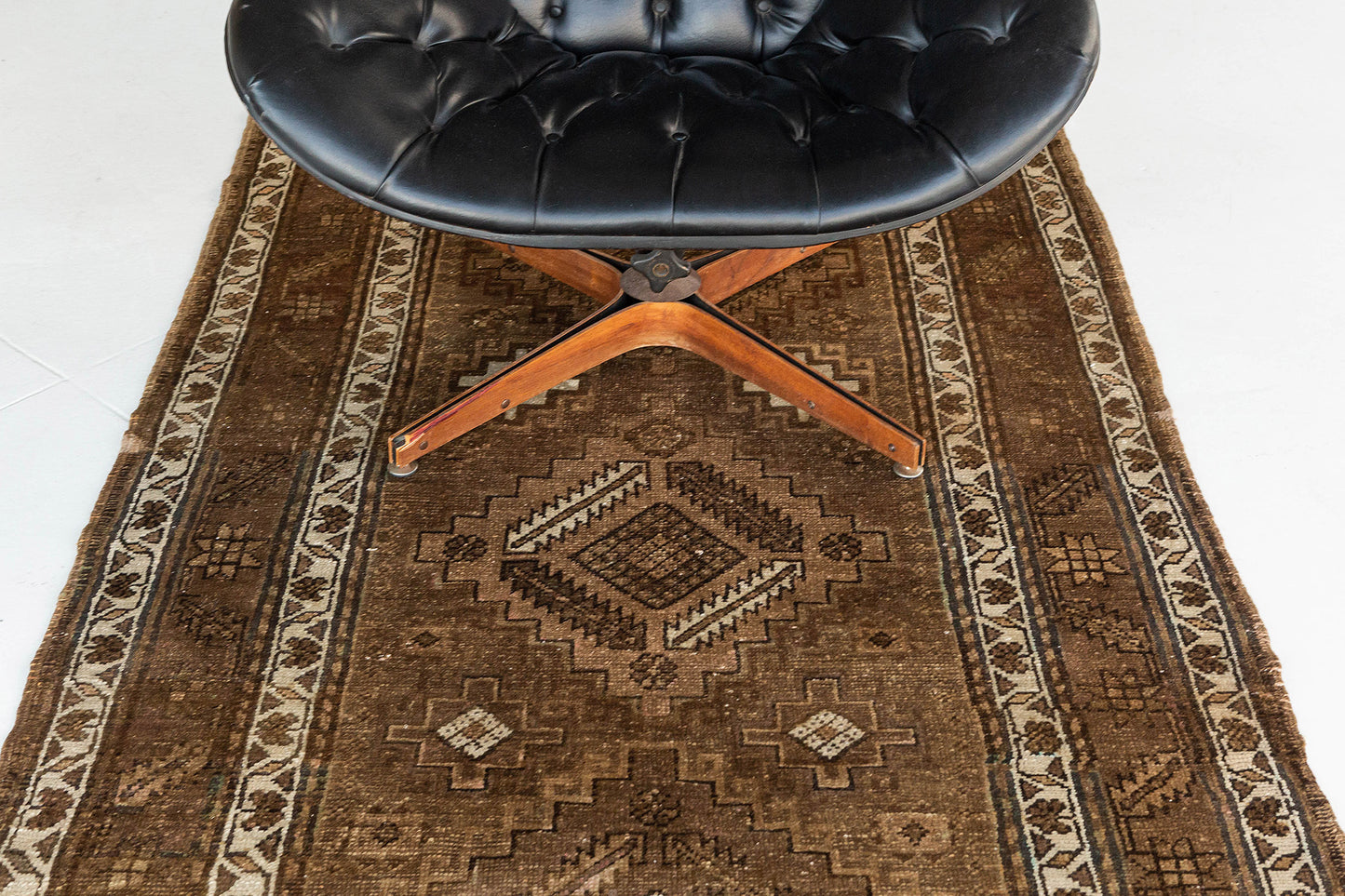 Persian Rug 3971 Vintage Persian Malayer Runner 12777