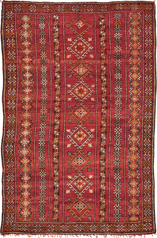 Modern Rug Image 13656 Vintage Moroccan Rug High Atlas Collection