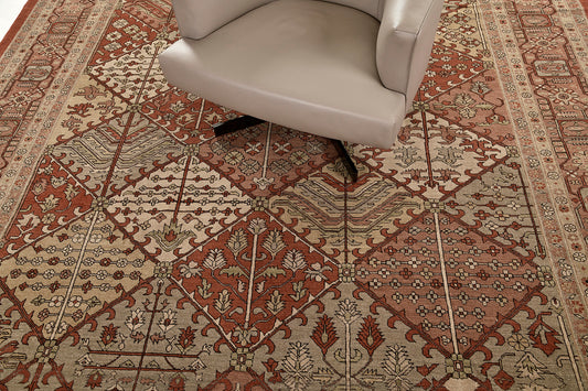 Natural Dye Bakhtiari Garden Revival Rug