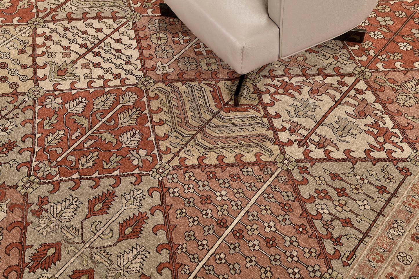 Natural Dye Bakhtiari Garden Revival Rug