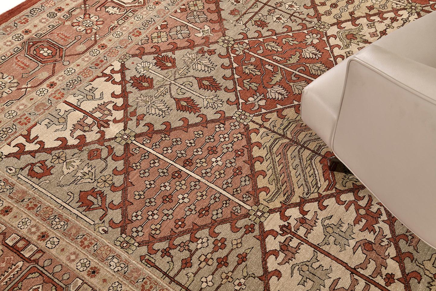 Natural Dye Bakhtiari Garden Revival Rug