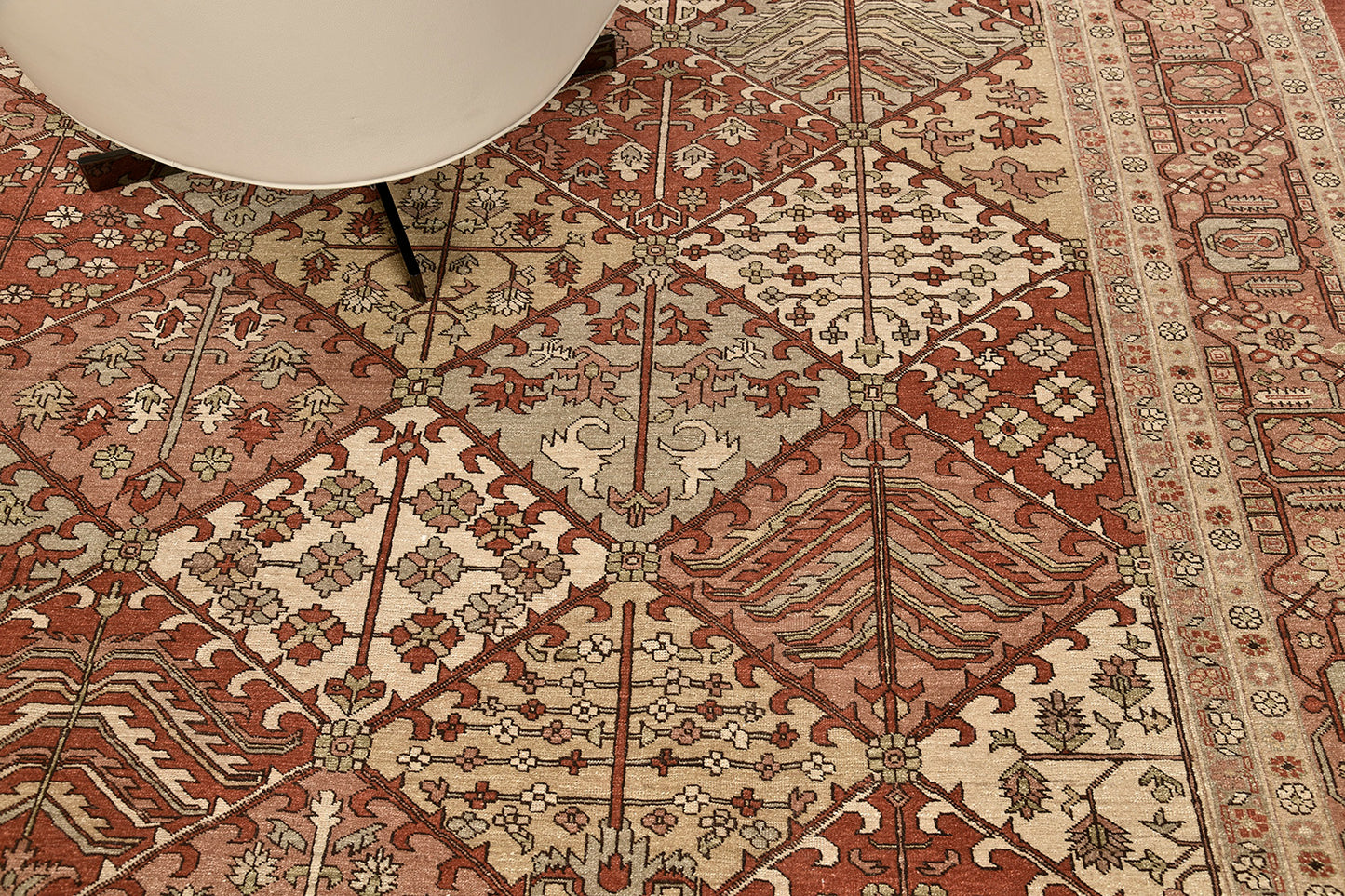 Natural Dye Bakhtiari Garden Revival Rug