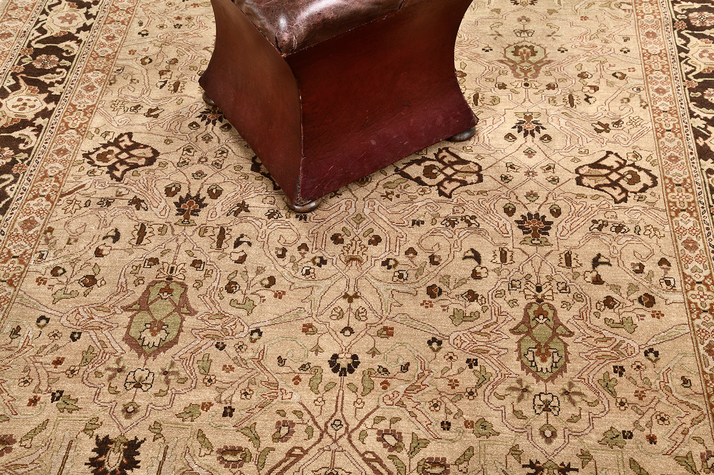 Natural Dye Antique Bidjar Revival Runner