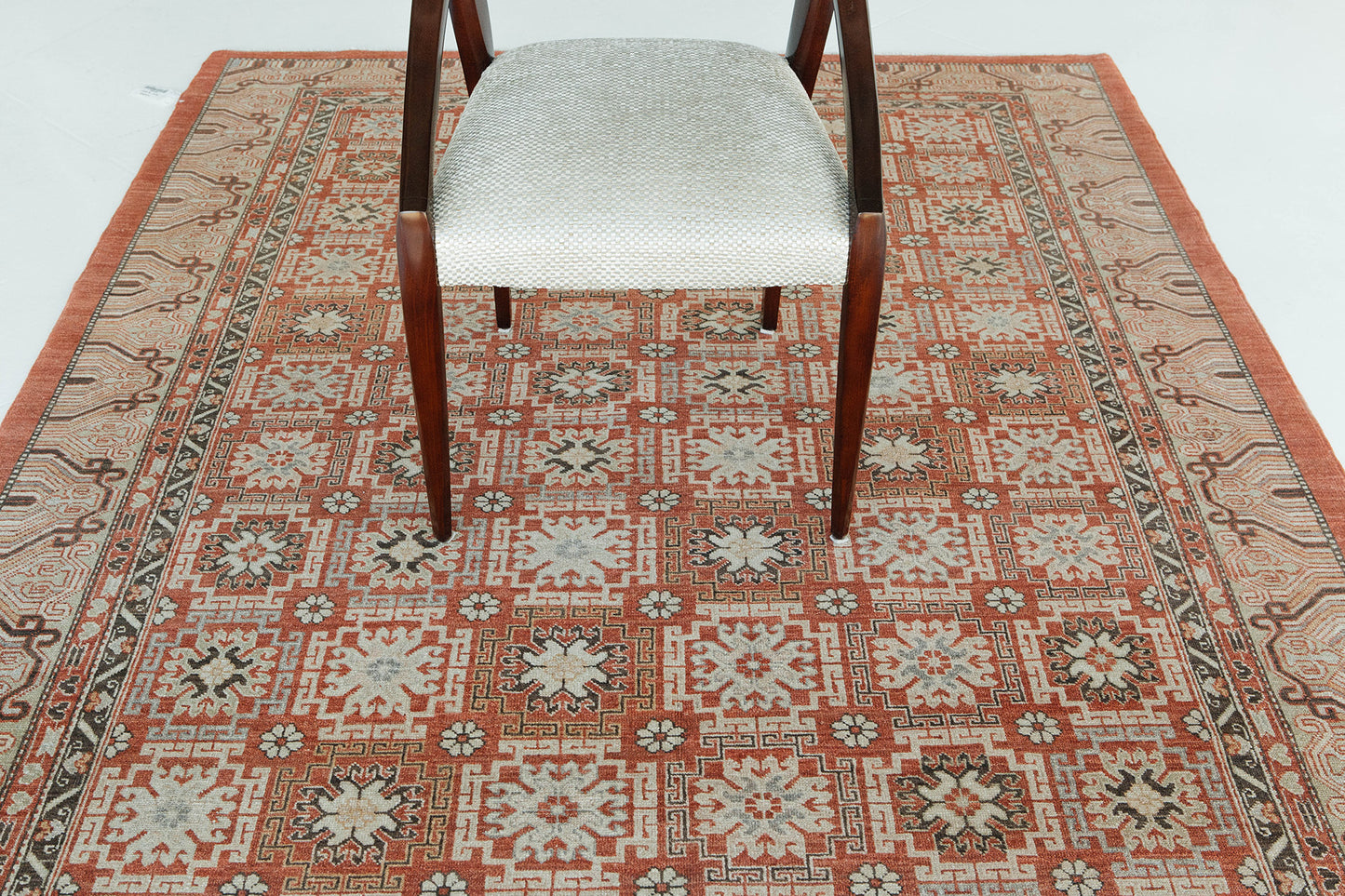 Natural Dye khotan Style Rug Bliss Collection D5046