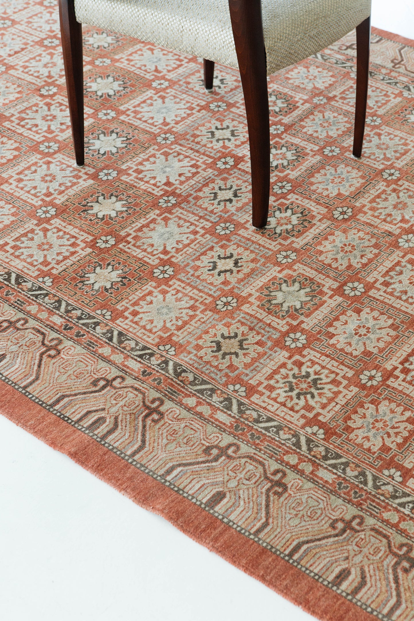 Natural Dye khotan Style Rug Bliss Collection D5046