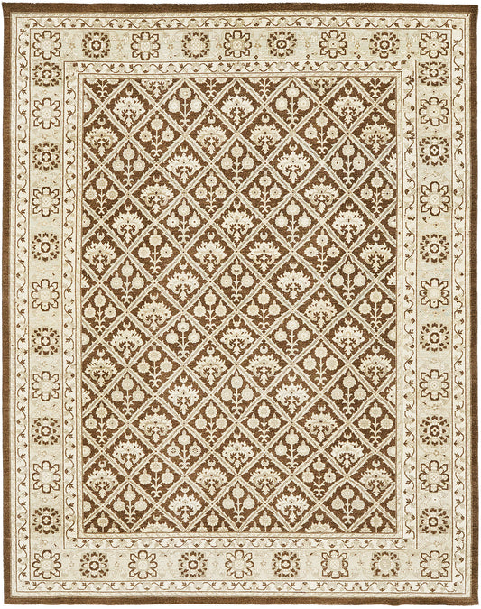 Vintage Style Mahal Panel Design Rug D5141