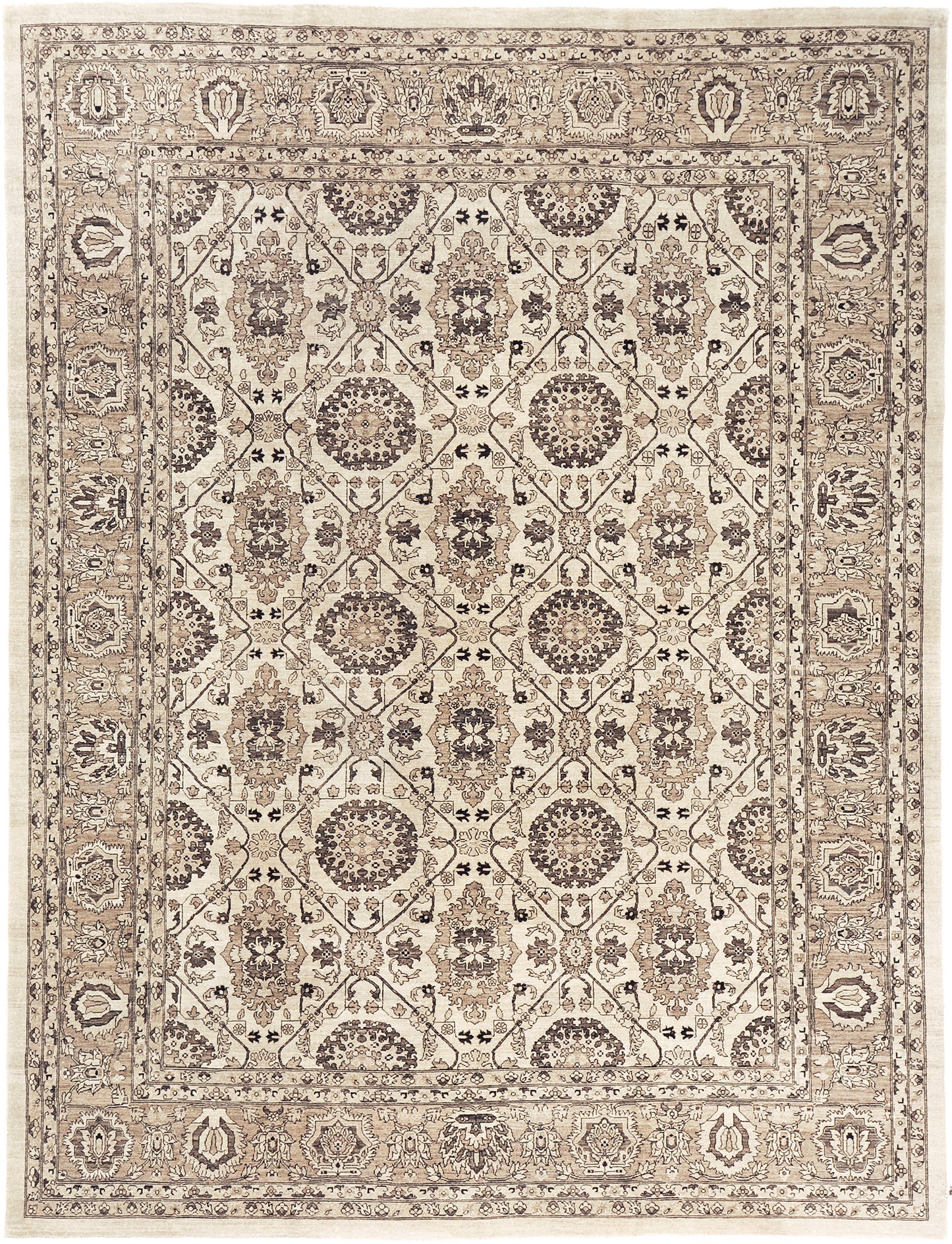 Vintage Style Mahal Design Rug D5137