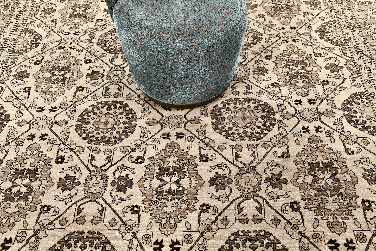Vintage Style Mahal Design Rug D5137