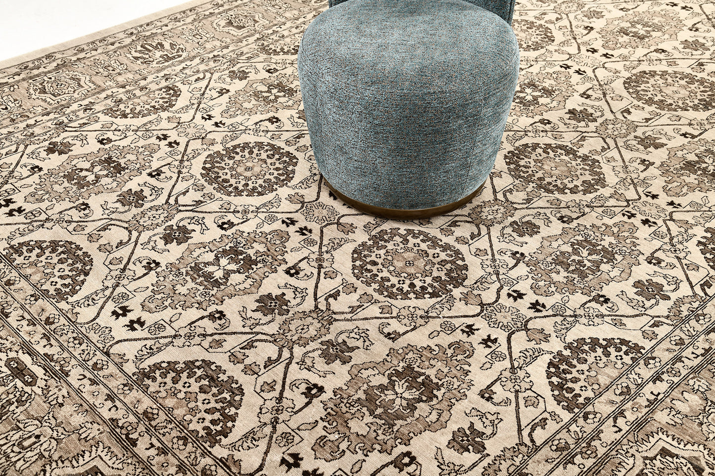 Vintage Style Mahal Design Rug D5137
