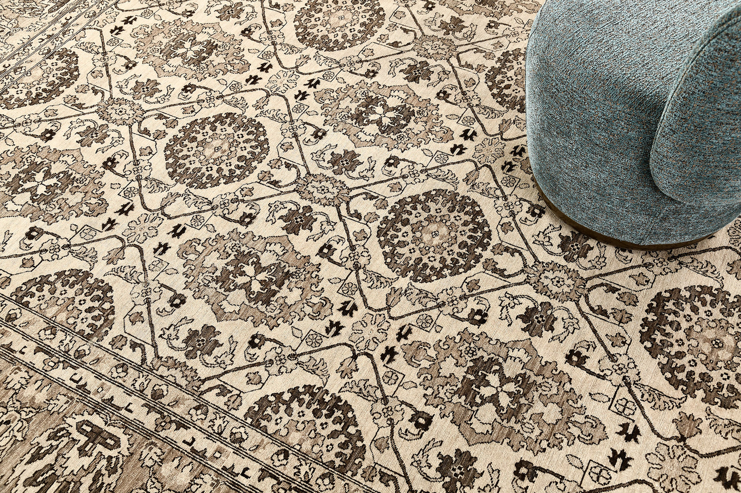 Vintage Style Mahal Design Rug D5137
