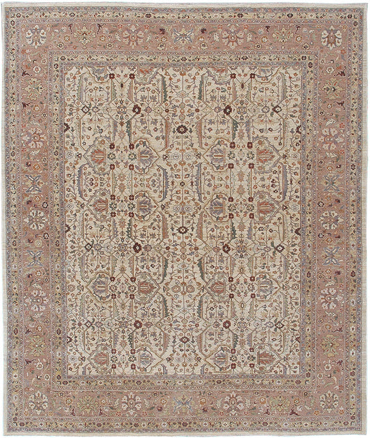 Natural Dye Tabriz Design Rug D5252 Fable