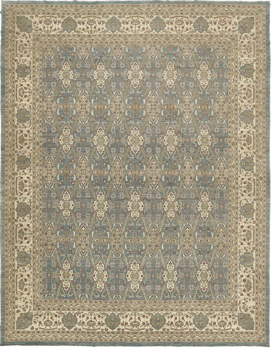 Natural Dye Agra Allover Design Rug Bliss Collection