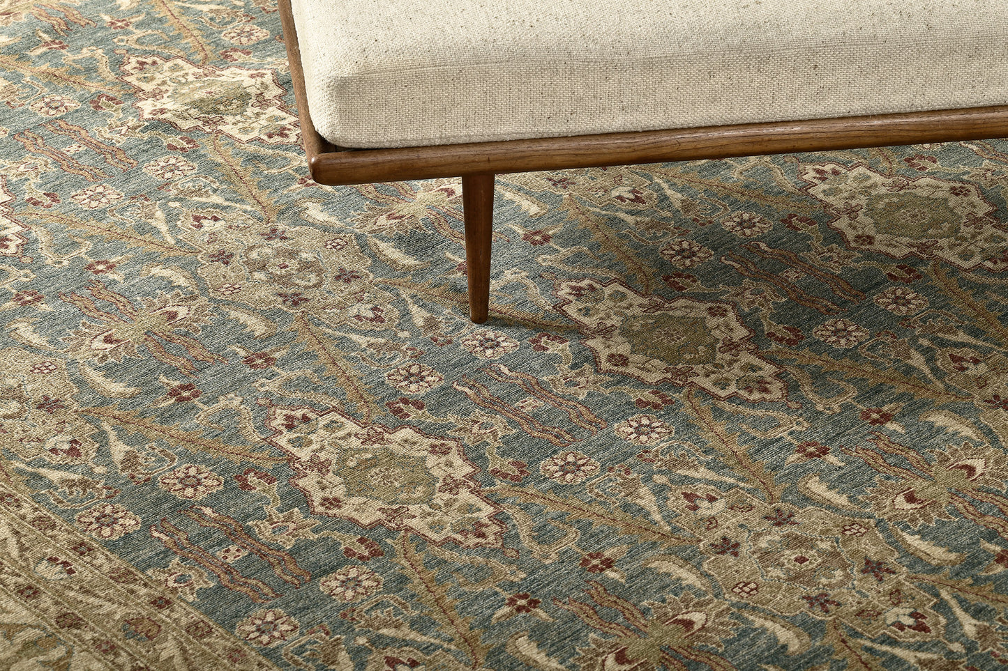Natural Dye Agra Allover Design Rug Bliss Collection