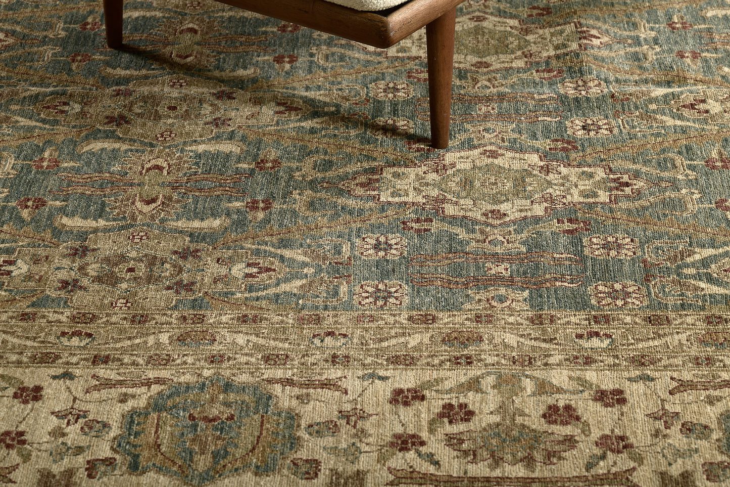 Natural Dye Agra Allover Design Rug Bliss Collection