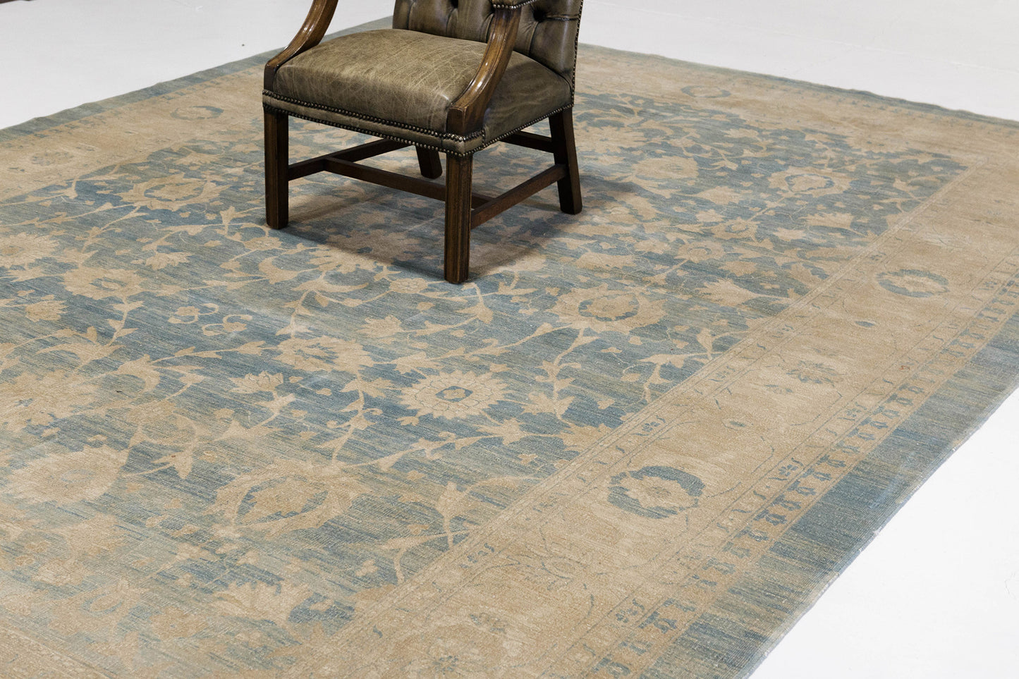 Vintage Style Sultanabad Revival Rug