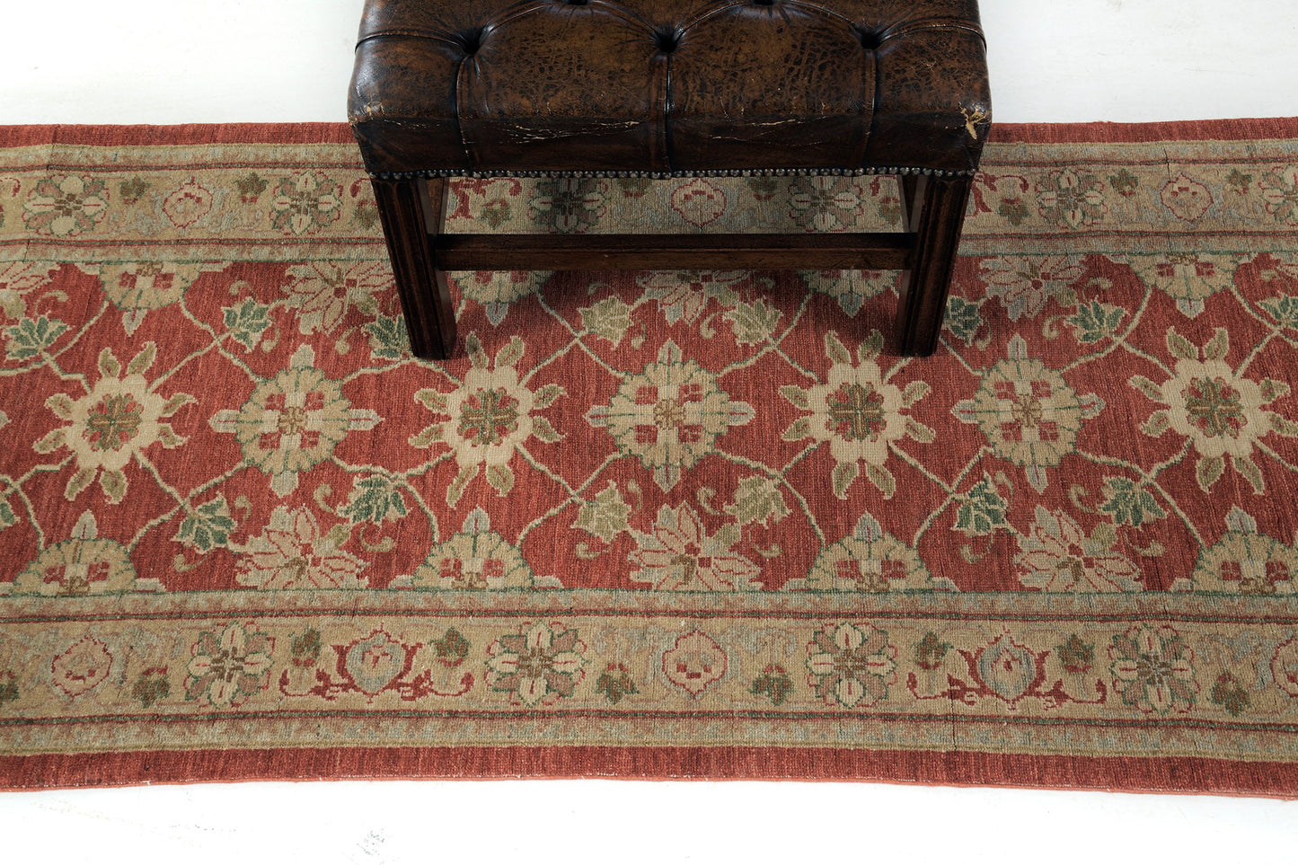 Natural Dye Varamin Design Runner D5065 Divine